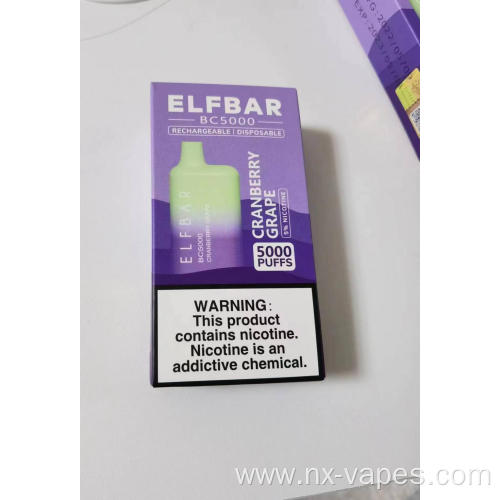 Elf Bar 5000 Disposable vape Device